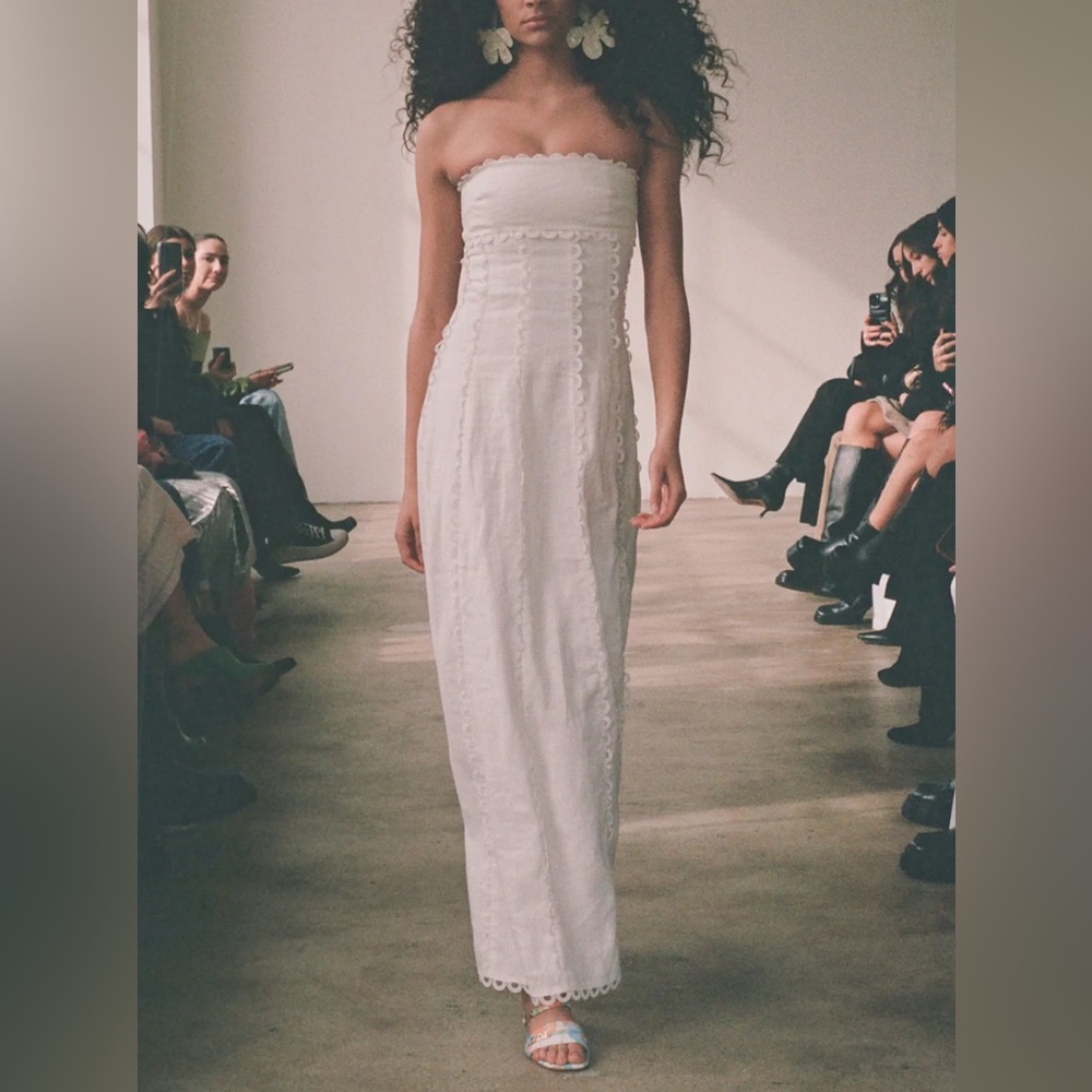 Sabo Skirt White Maxi Dress